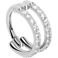 Stardust Double Hoop Nose Ring – 18G Implant Grade Titanium